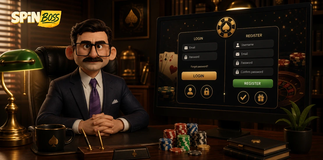 SpinBoss login